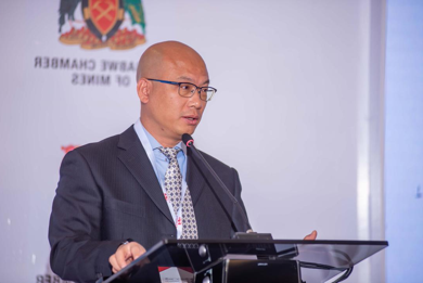 Gong Xuedong, Assistant president of China Mineral Resources, was invited to attend the Zimbabwe 2024 Mining Conference